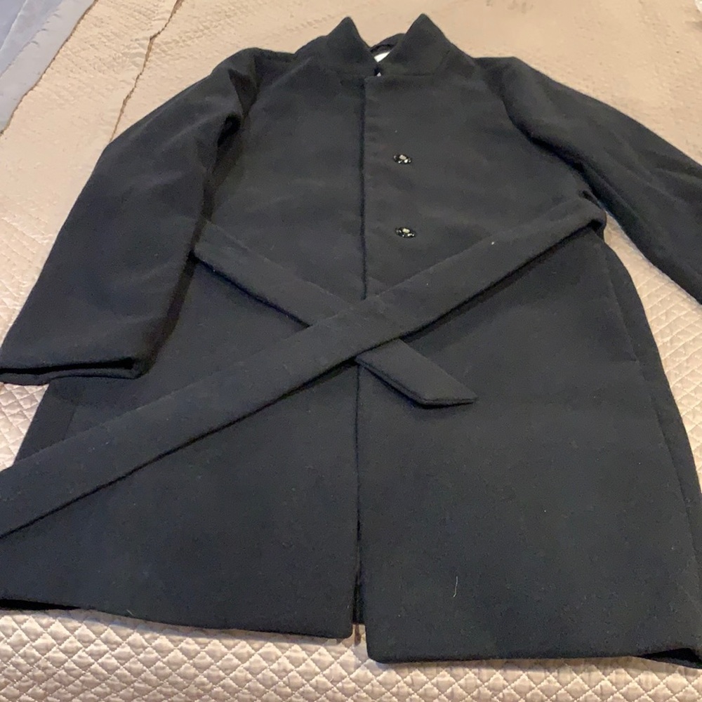 Black Tie Pea Coat